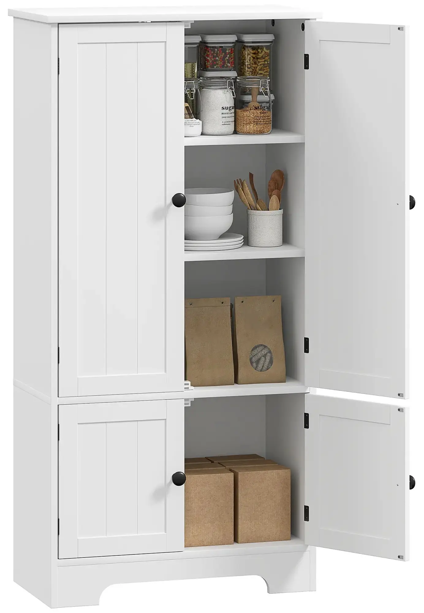 Шкаф-кладовка Homcom 83A-236V00WT (White) - 3