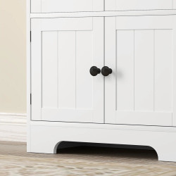 Шкаф-кладовка Homcom 83A-236V00WT (White) Thumb