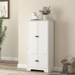 Шкаф-кладовка Homcom 83A-236V00WT (White) Thumb