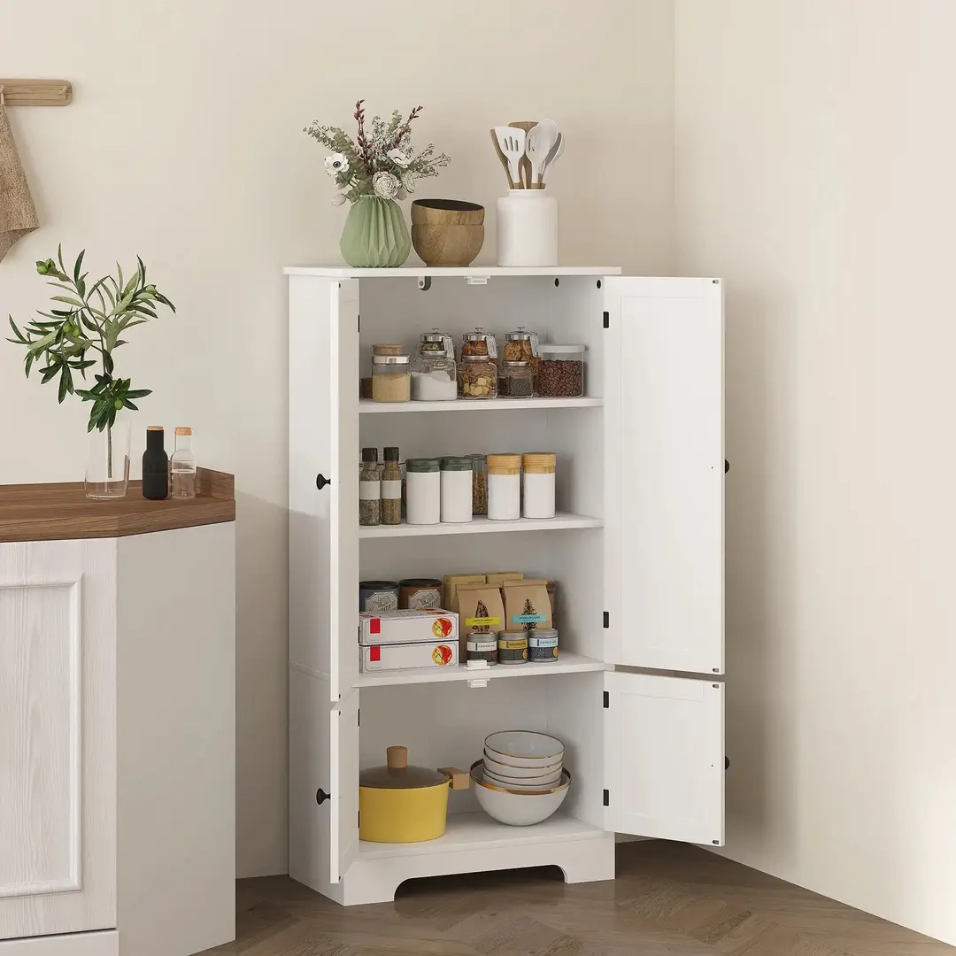 Шкаф-кладовка Homcom 83A-236V00WT (White)