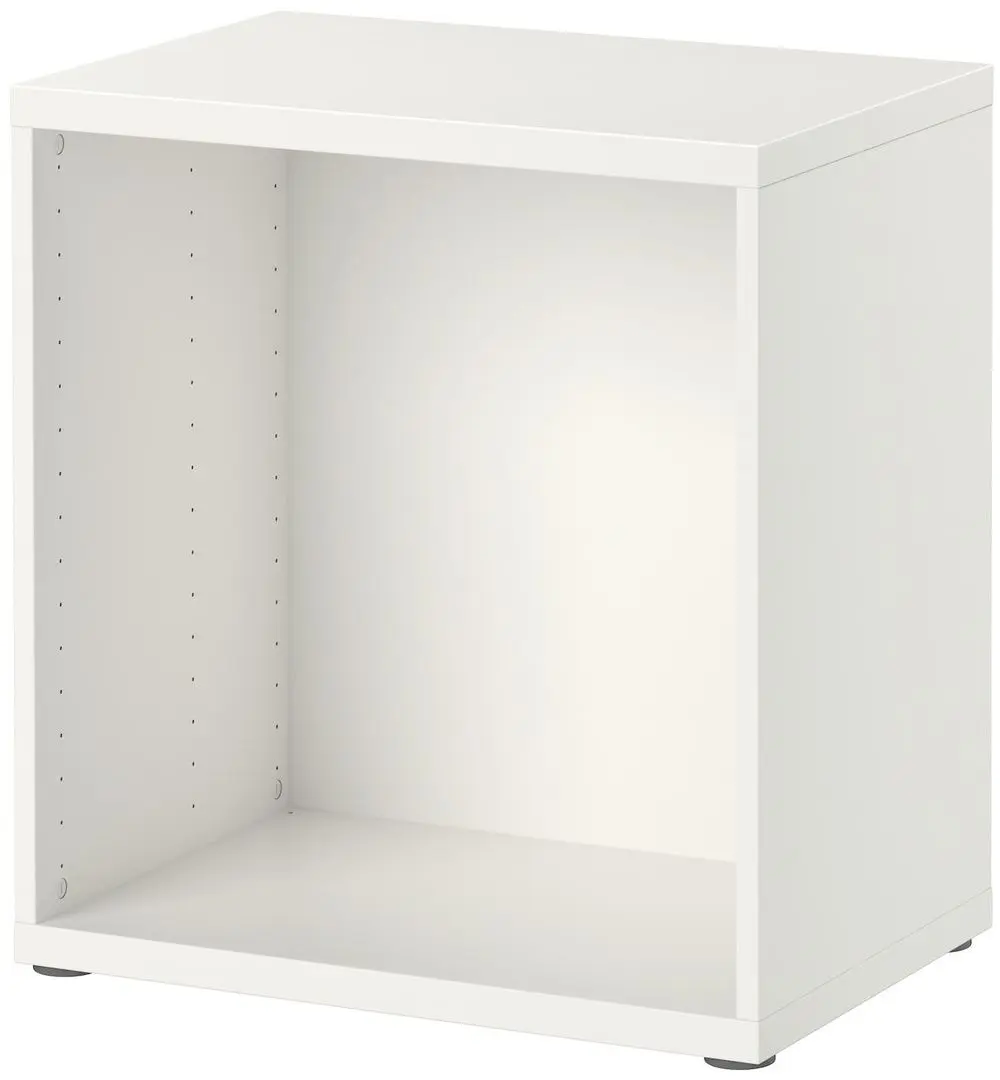 Bufet Ikea Besta/Lappviken/Sindvik/Stubbarp balamale cu inchidere lina 180x42x74 (Alb/Gri-inchis) - 6