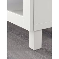 Bufet Ikea Besta/Lappviken/Sindvik/Stubbarp sertare/sticla 180x42x74 (Alb) Thumb