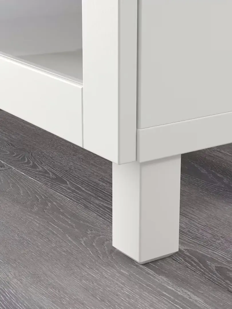 Bufet Ikea Besta/Lappviken/Sindvik/Stubbarp sertare/sticla 180x42x74 (Alb) - 5