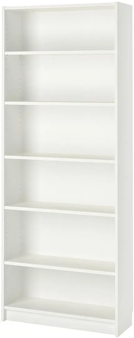 Bufet Ikea Billy/Hogadal cu masa 80x202 (Alb/Bambus) - 3
