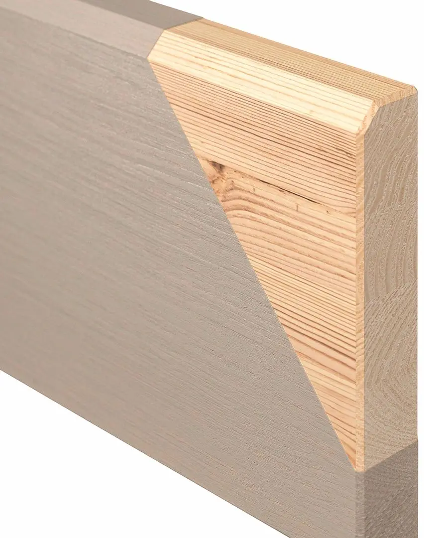 Bufet Ikea Havsta plinta/sticla transparenta 81x37x134 (Gri-Bej)