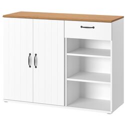 Bufet Ikea Skruvby 120x38x90 (Alb) Thumb