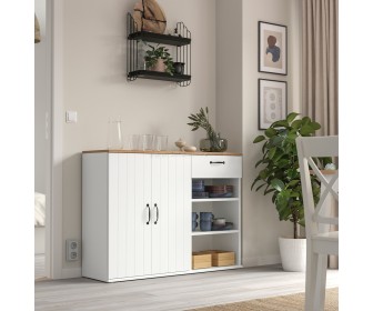 Буфет Ikea Skruvby 120x38x90 (Белый)