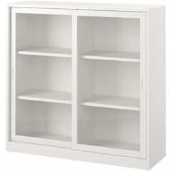 Servant Ikea Tonstad usi glisante/sticla 201x37x116 (Alb) Thumb