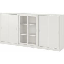 Servant Ikea Tonstad usi glisante/sticla 243x37x116 (Alb) Thumb