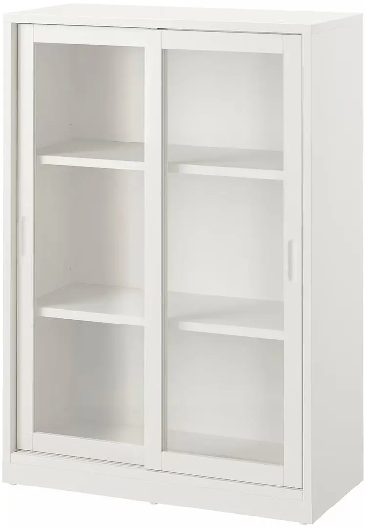 Servant Ikea Tonstad usi glisante/sticla 243x37x116 (Alb)