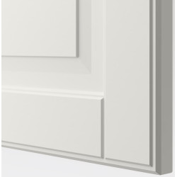 Сервант Ikea Besta стеклянные дверцы 202x42x60 (Белый) Thumb