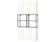 Servant Ikea Enhet 120x32x225 (Antracit/Alb)