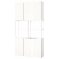 Сервант Ikea Enhet 120x32x225 (Белый) Thumb