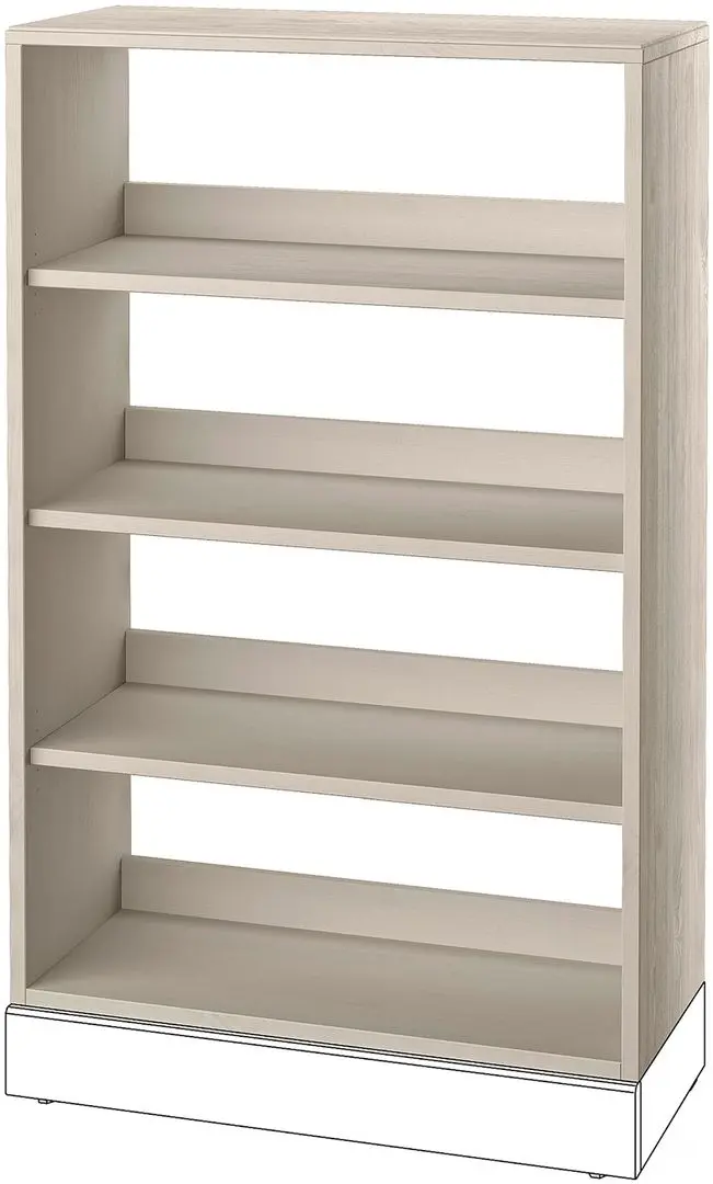 Servant Ikea Havsta rafturi deschise/usi sticla 243x47x212 (Gri-bej)