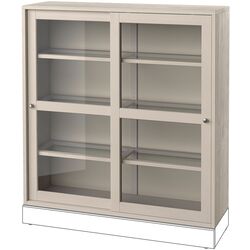 Servant Ikea Havsta usi glisante/usi sticla 121x47x212 (Gri-bej) Thumb