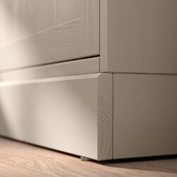 Servant Ikea Havsta usi sticla 243x47x212 (Gri-bej) Thumb