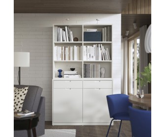 Сервант Ikea Tonstad 120x47x201 (Белый)