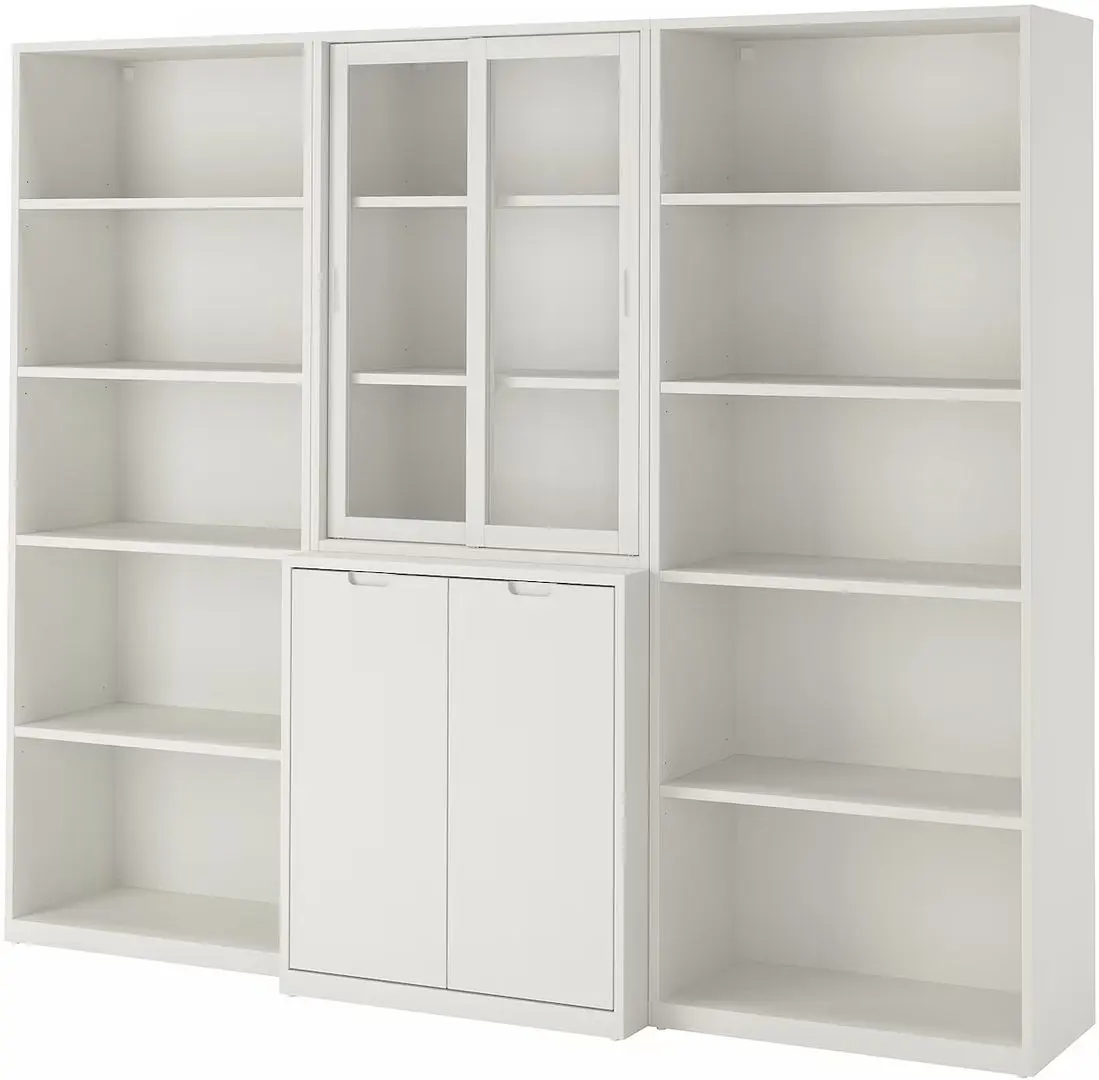 Servant Ikea Tonstad usi/usi glisante sticla 243x47x201 (Alb)