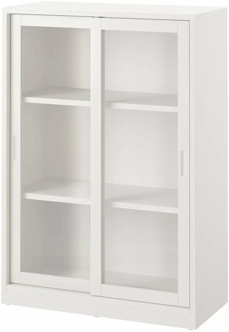 Servant Ikea Tonstad usi/usi glisante sticla 243x47x201 (Alb)