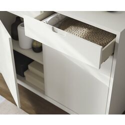 Servant Ikea Tonstad usi glisante/sertare/sticla 120x47x201 (Alb) Thumb