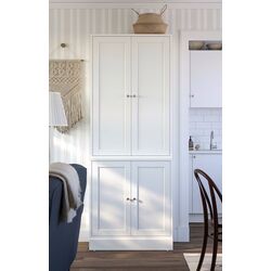 Dulap-camara Ikea Havsta usi 81x47x212 (Alb)