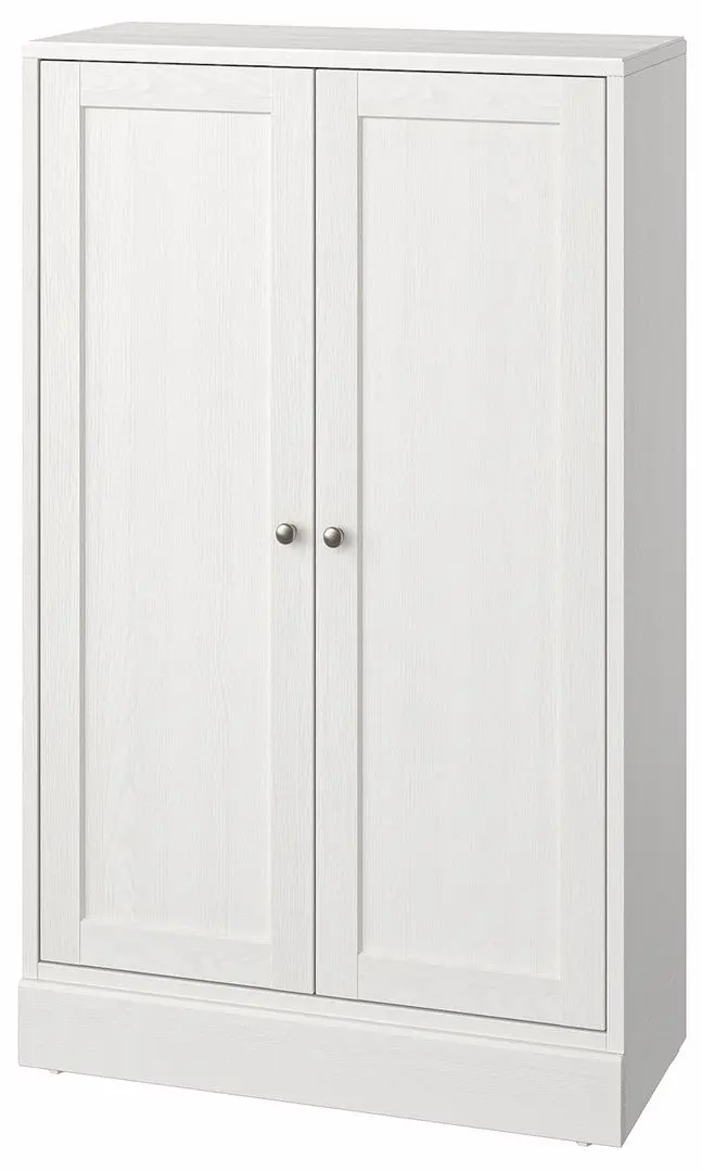 Dulap-camara Ikea Havsta cu plinta 81x37x134 (Alb)