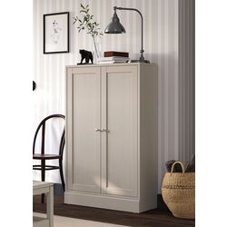 Dulap-camara Ikea Havsta cu plinta 81x37x134 (Gri-Bej)