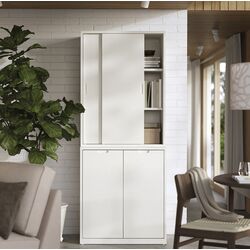 Servant Ikea Tonstad usi glisante 81x47x201 (Alb)