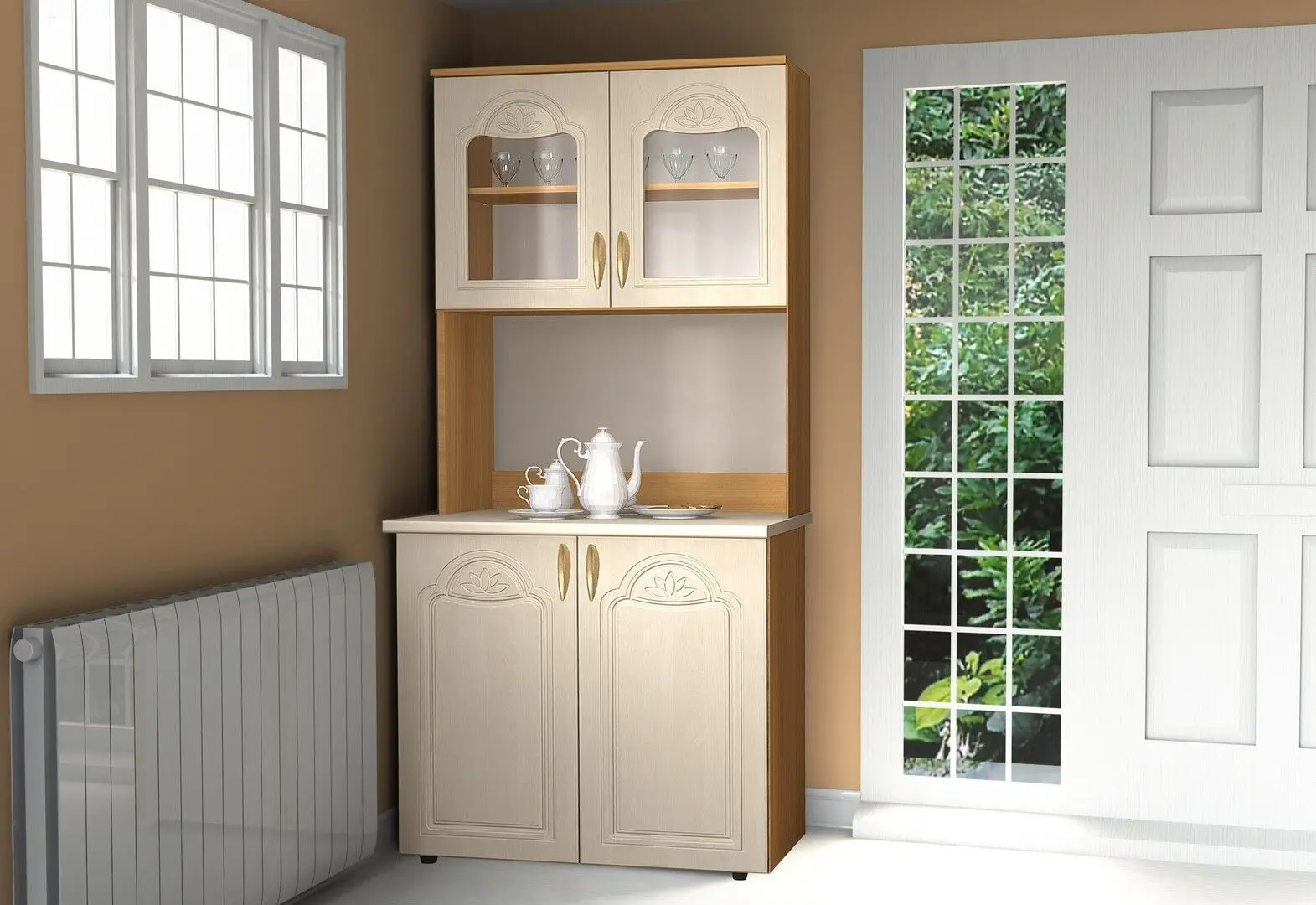 Буфет Marcel Prod DUL90-CIRMDFME (Cherry/Birch)