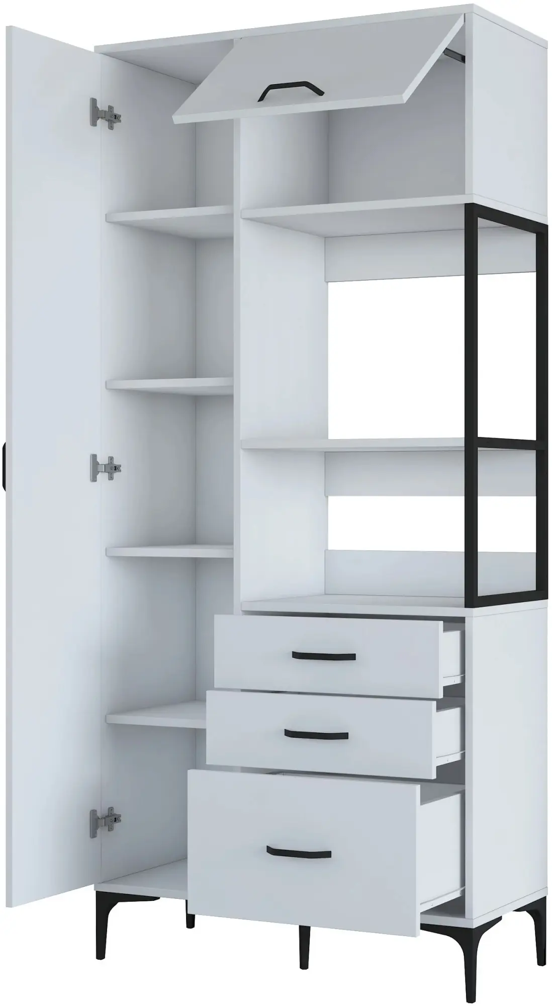 Буфет Mirage Meble JE112 (White)