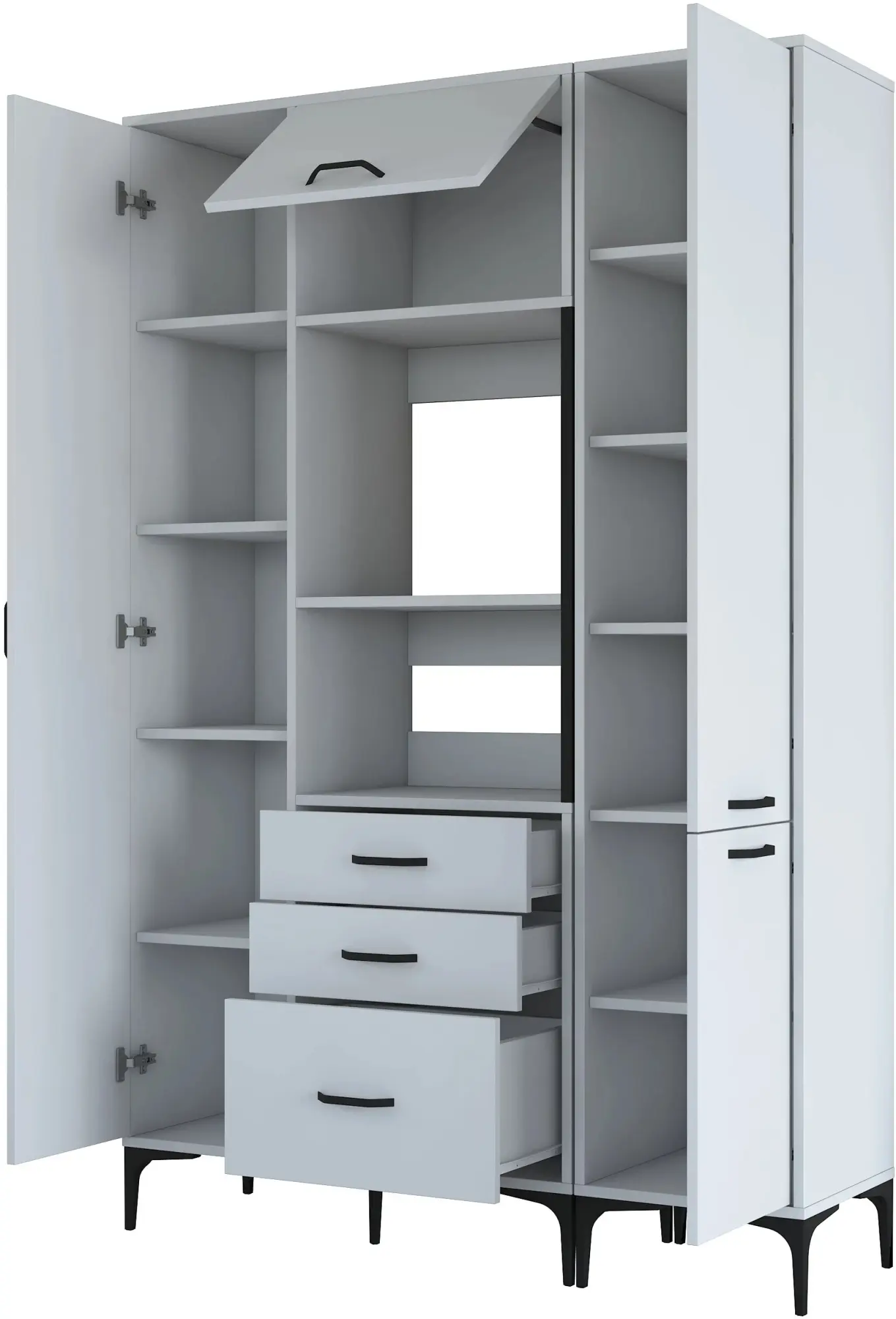 Буфет Mirage Meble JE118 (White)