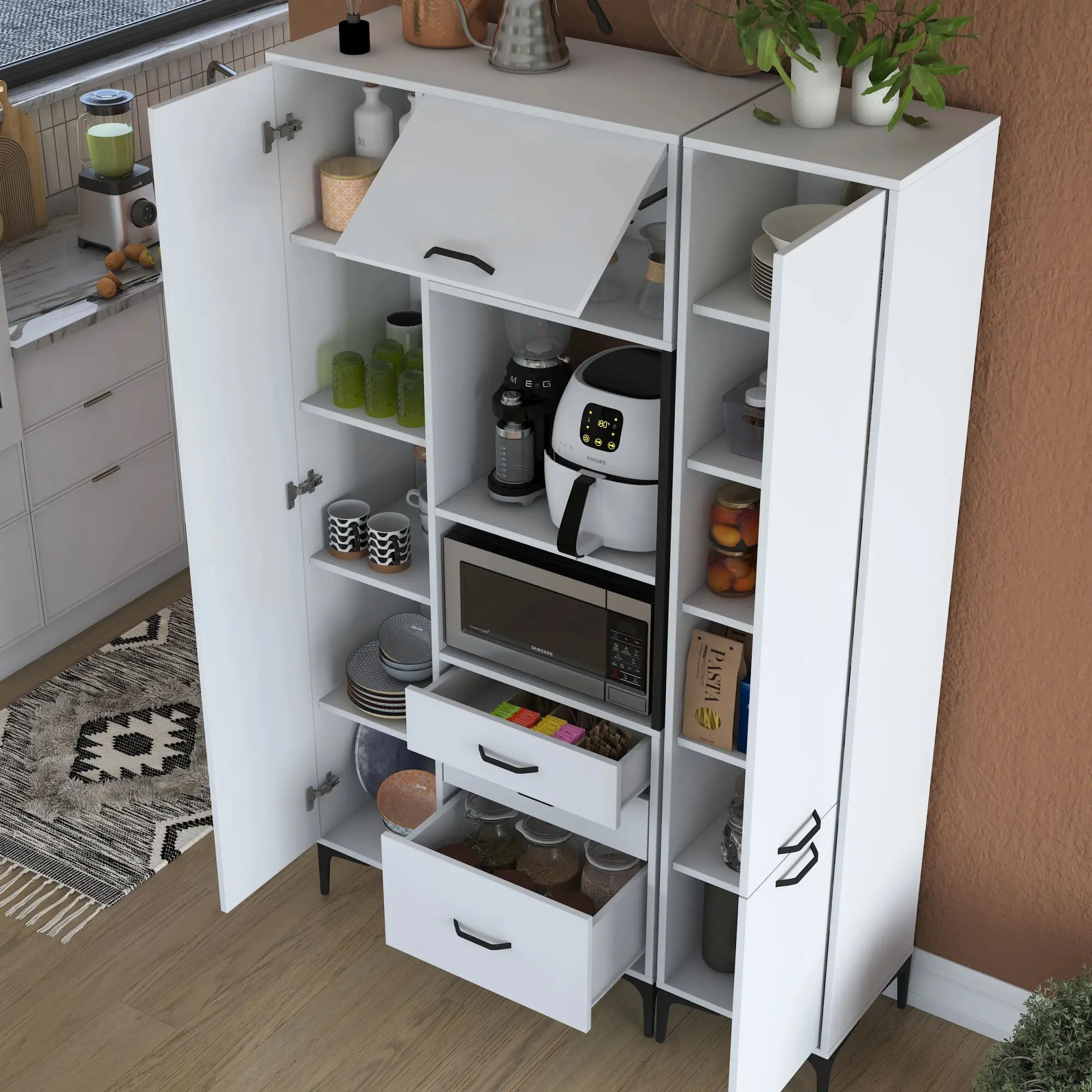 Буфет Mirage Meble JE118 (White)