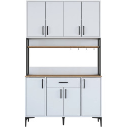 Bufet Mirage Meble JE127 (White/Walnut) Thumb