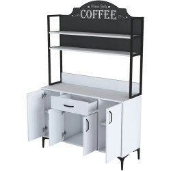 Буфет Mirage Meble JE130 (White) Thumb