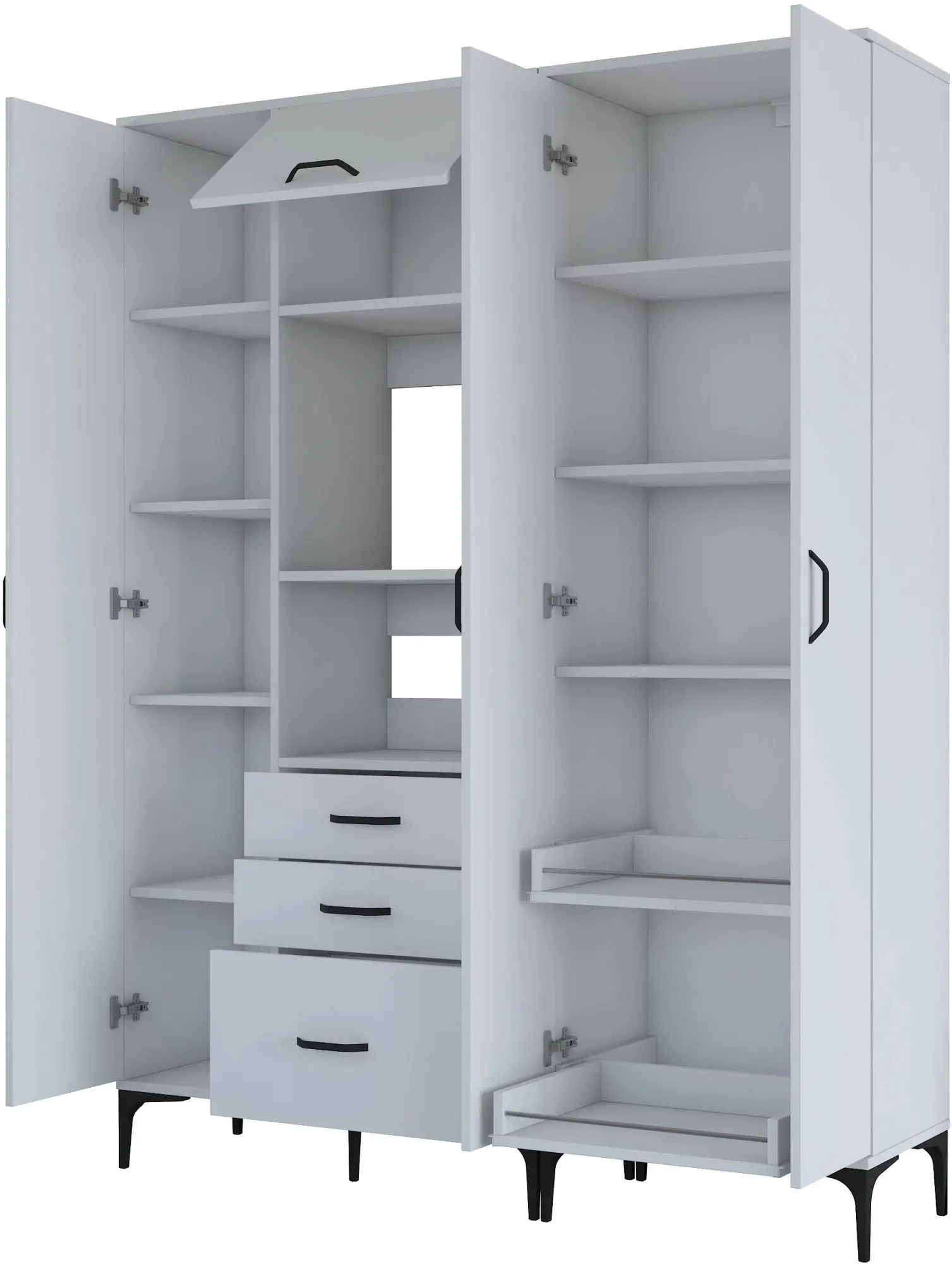 Bufet Mirage Meble JE131 (White)