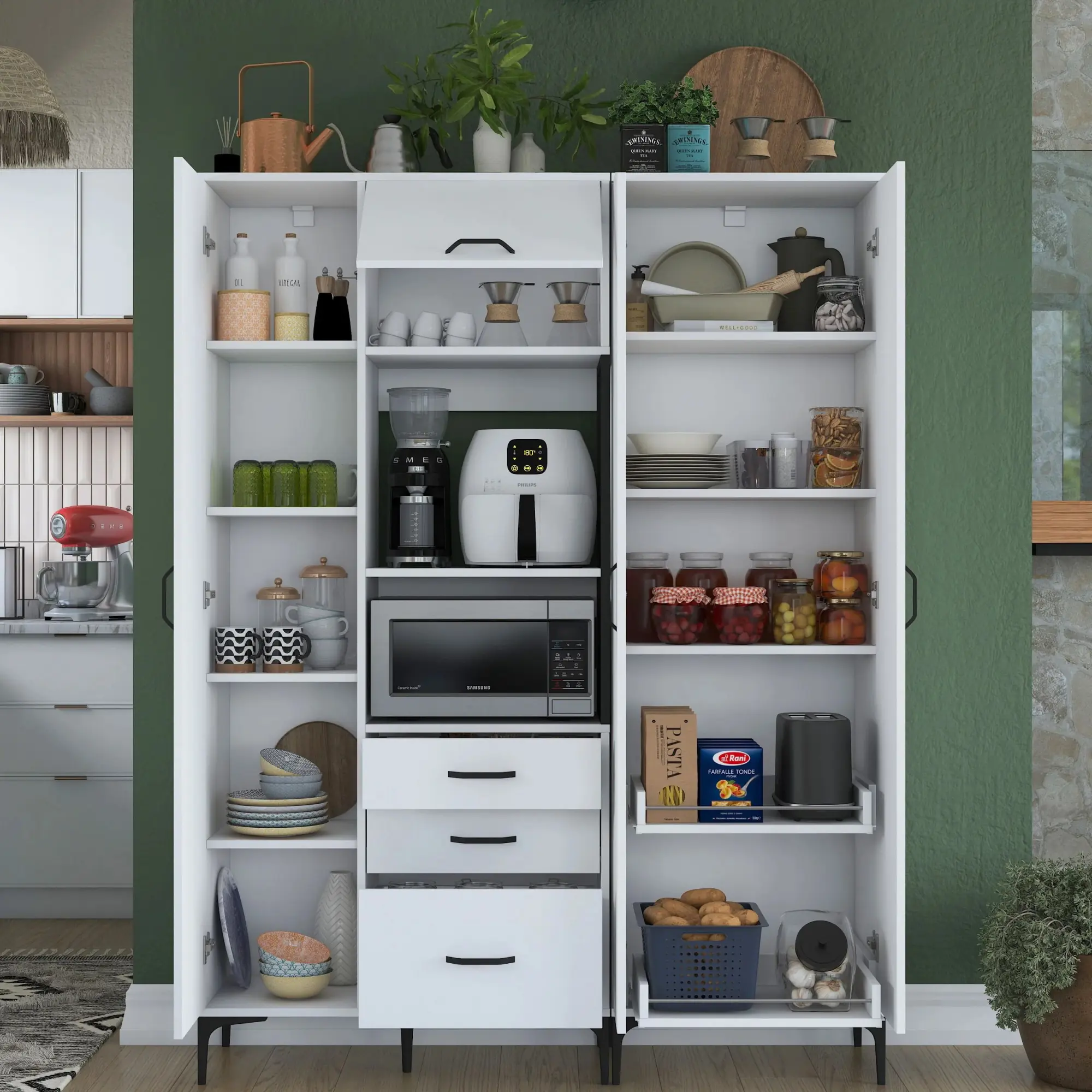 Bufet Mirage Meble JE131 (White)