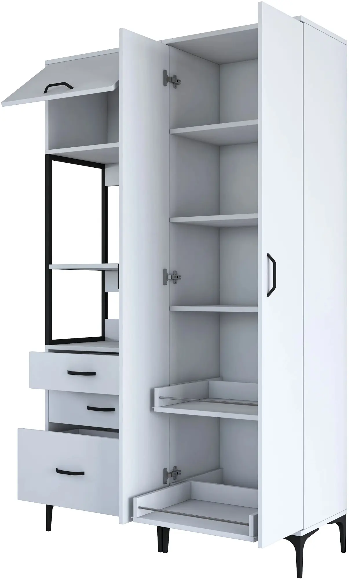 Буфет Mirage Meble JE142 (White)