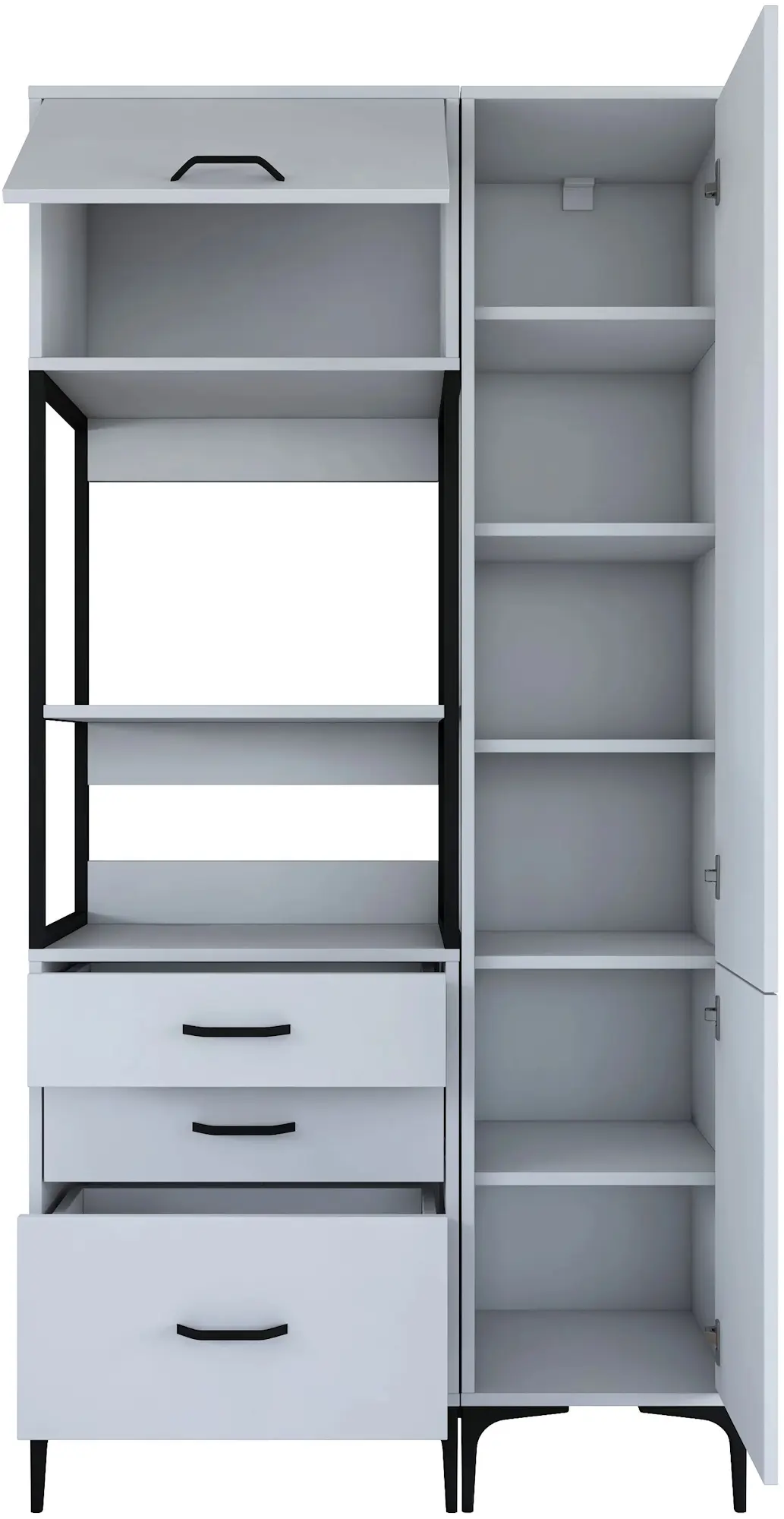 Bufet Mirage Meble JE143 (White)