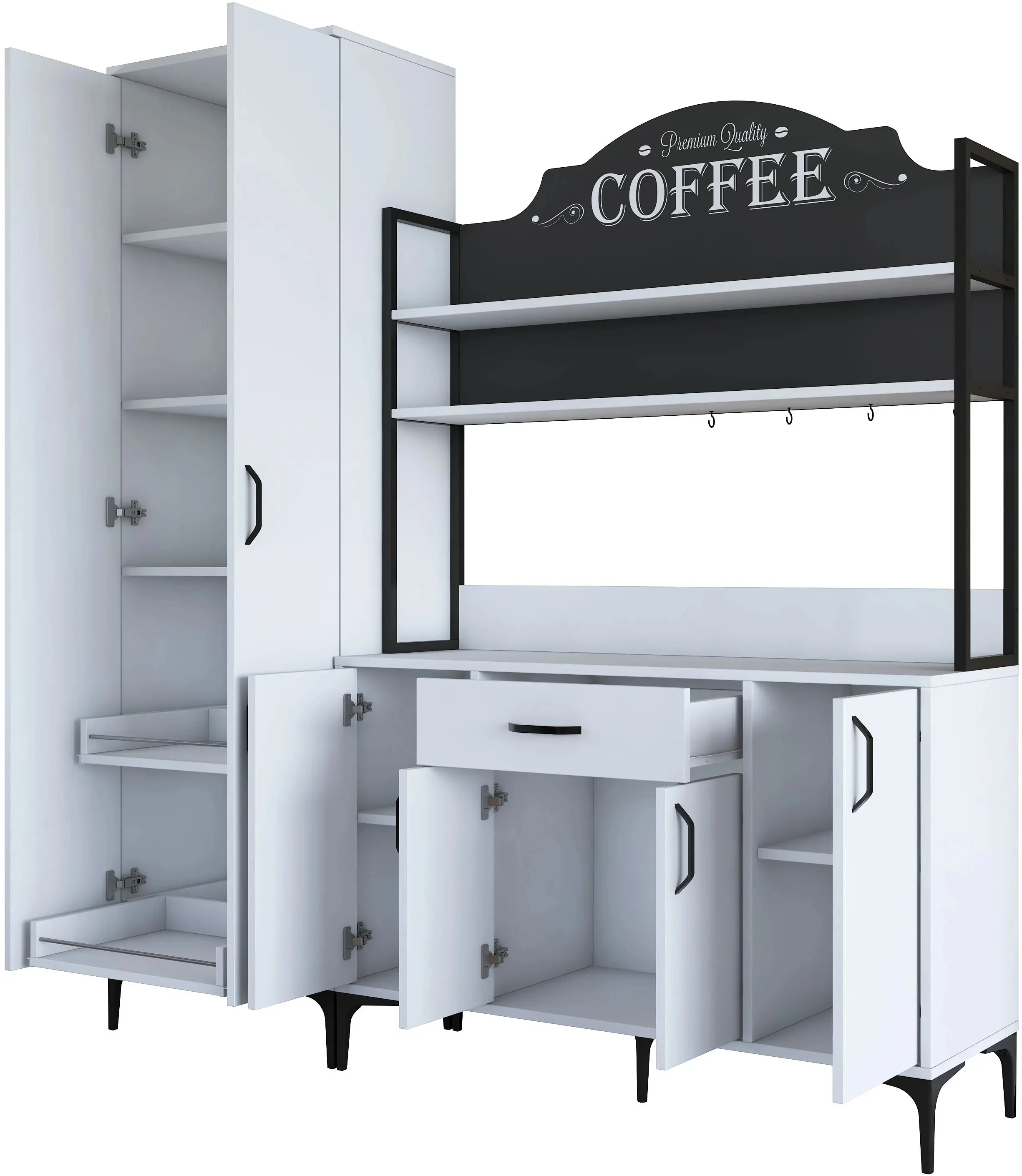 Bufet Mirage Meble JE148 (White)