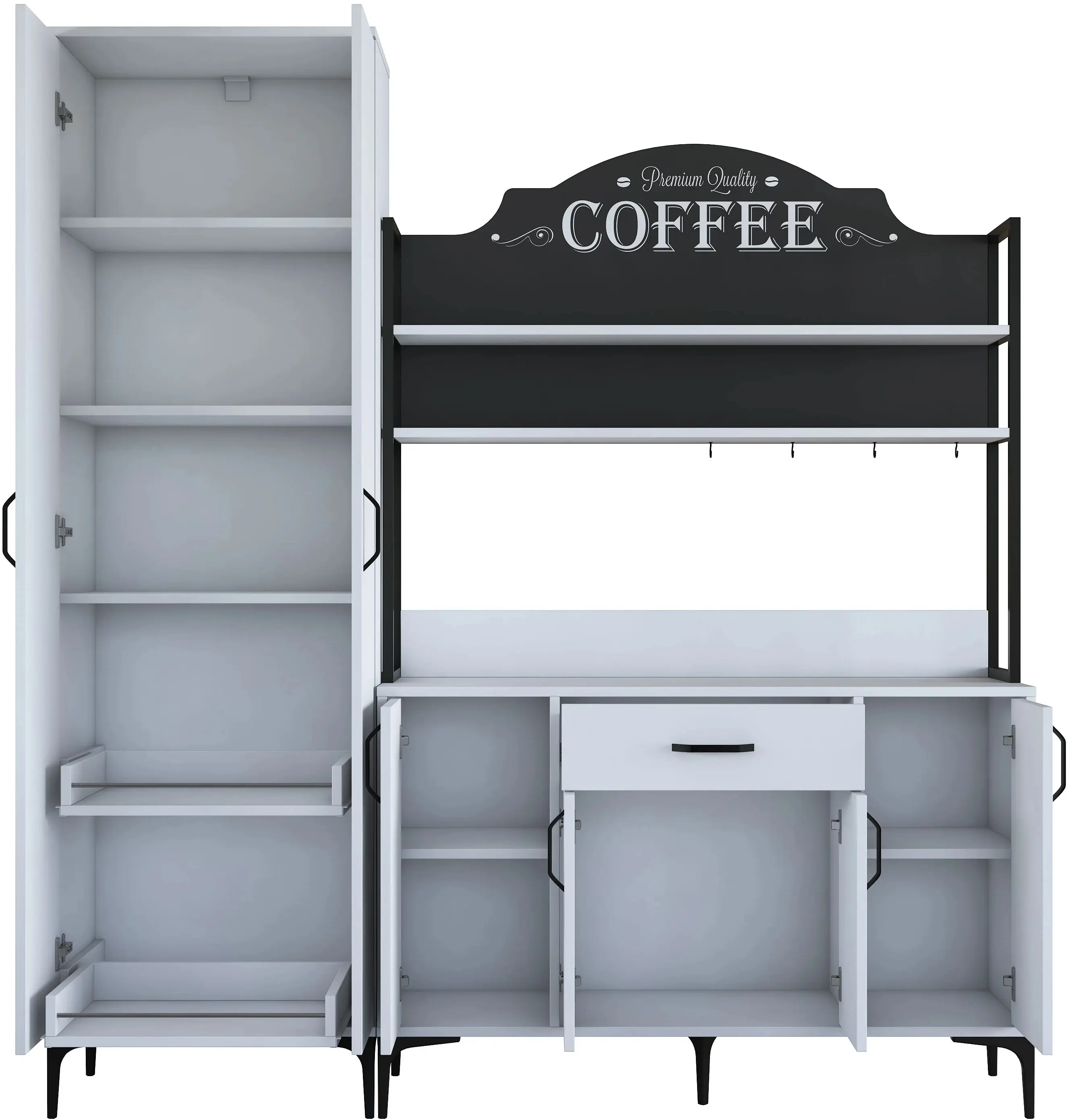 Bufet Mirage Meble JE148 (White)