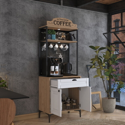 Буфет Mirage Meble JE157 (Walnut/Walnut) Thumb