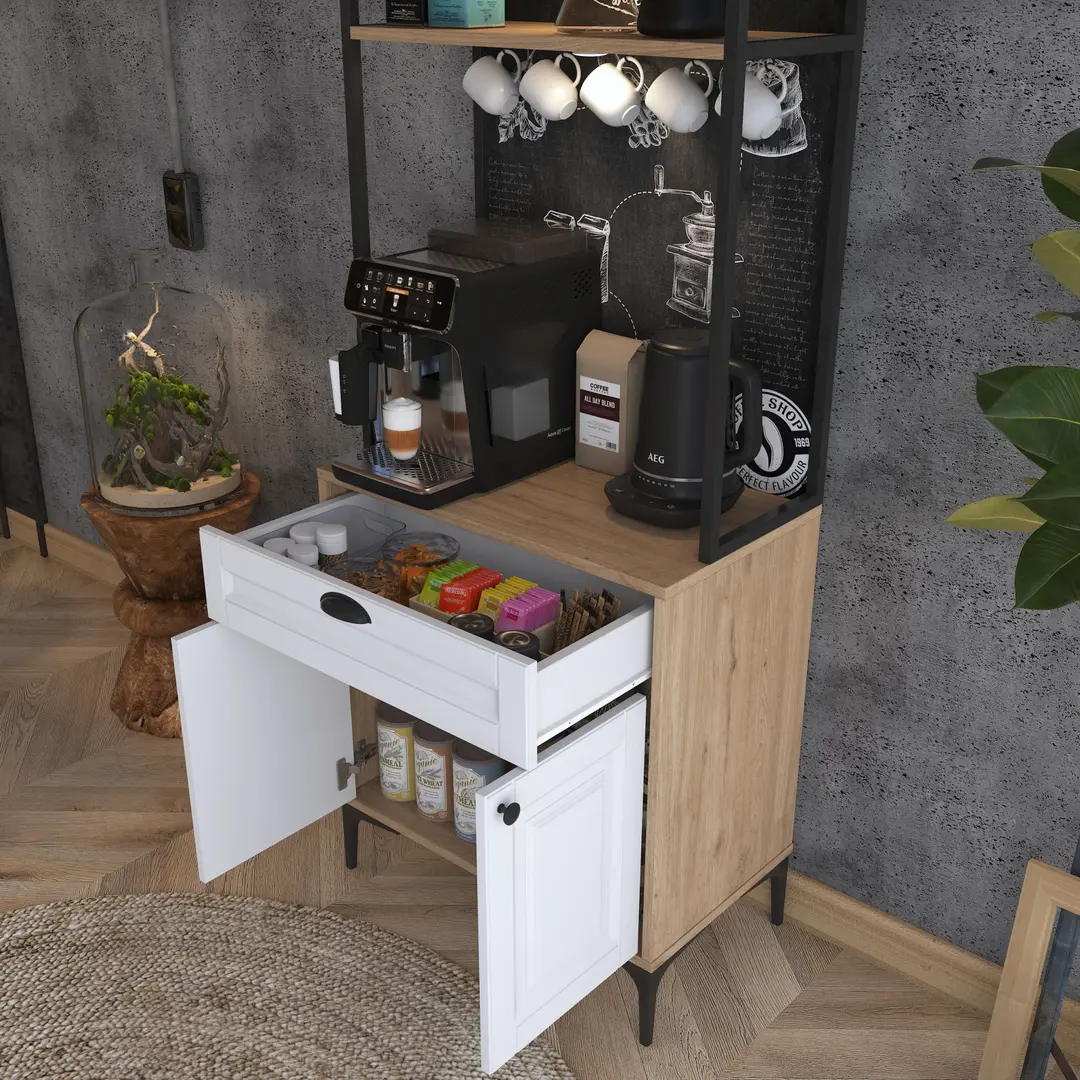 Буфет Mirage Meble JE157 (Walnut/Walnut)