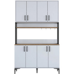 Буфет Mirage Meble JE173 (White/Walnut) Thumb