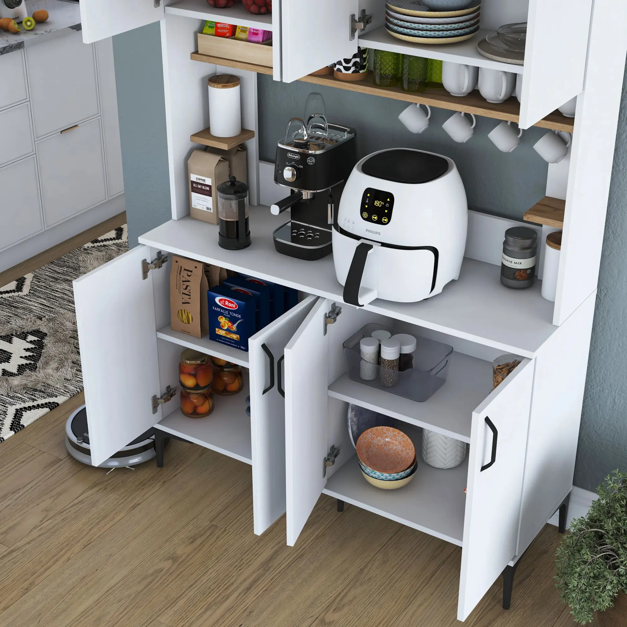 Bufet Mirage Meble JE176 (White)