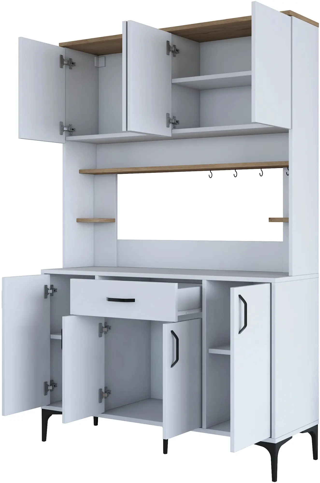 Bufet Mirage Meble JE177 (White)