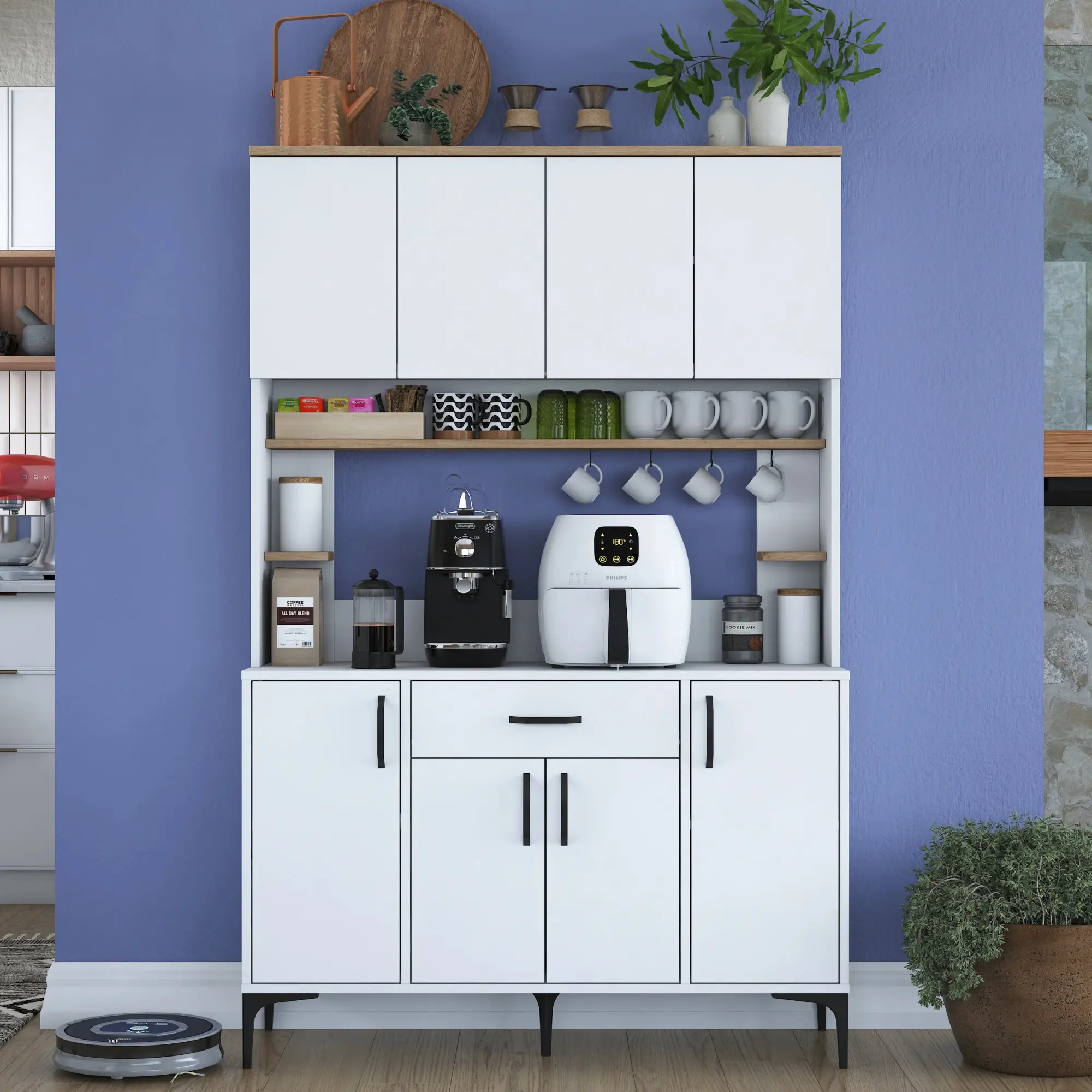 Bufet Mirage Meble JE177 (White)