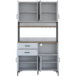 Bufet Mirage Meble JE180 (White/Walnut) Thumb