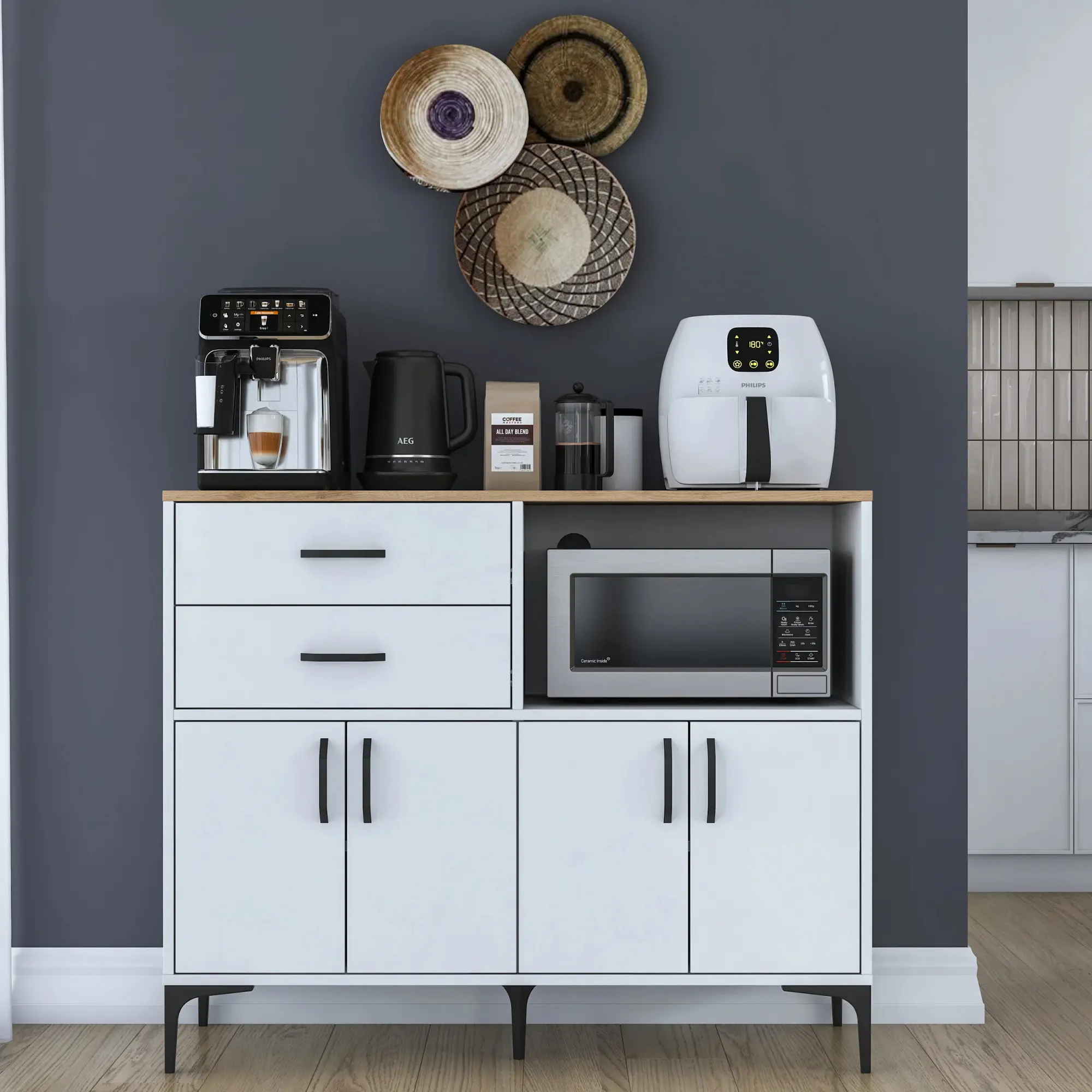 Bufet Mirage Meble JE206 (White)