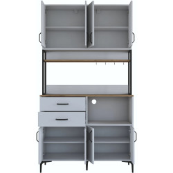 Буфет Mirage Meble JE209 (White/Walnut) Thumb