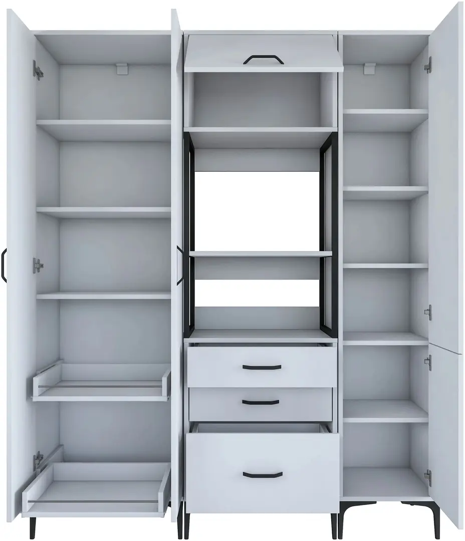 Bufet Mirage Meble JE144 (White)